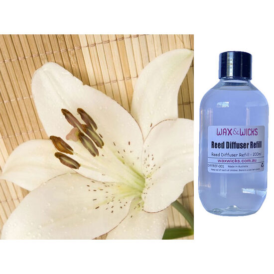 Bamboo & White Lily - Reed Diffuser Refill 