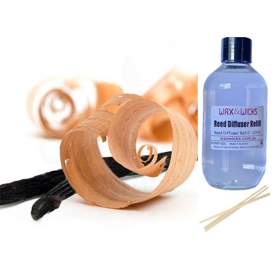 Refreshing Cedarwood & Vanilla - Reed Diffuser Refill 