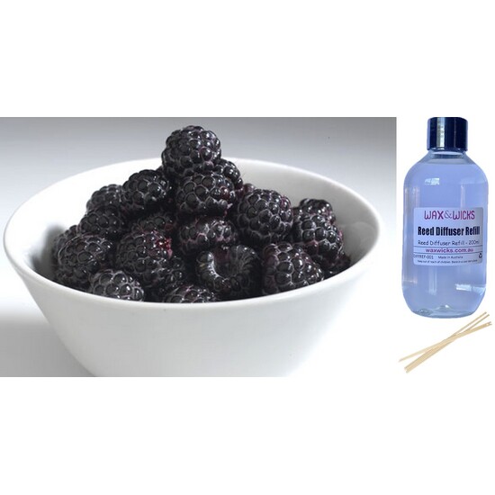 Black Raspberry Sugar - Reed Diffuser Refill 