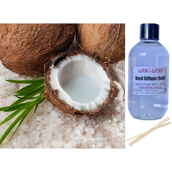 Coconut Sea Salt - Reed Diffuser Refill 