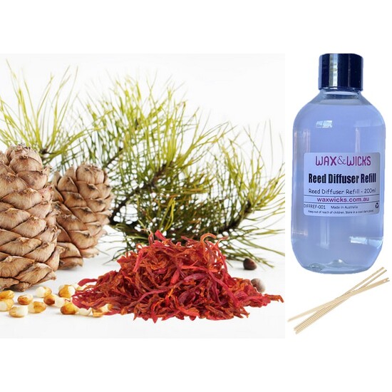 Cedar & Saffron - Reed Diffuser Refill 