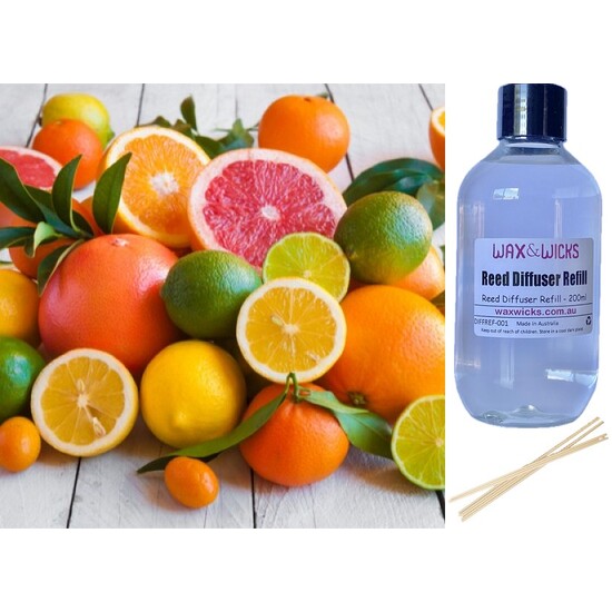 Citrus Fusion - Reed Diffuser Refill 