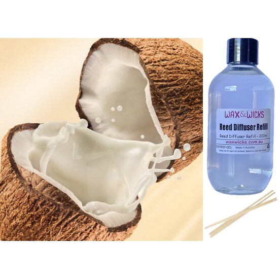 Coconut & Vanilla - Reed Diffuser Refill 