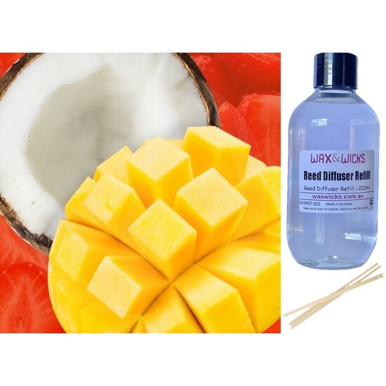 Coconut Mango - Reed Diffuser Refill 