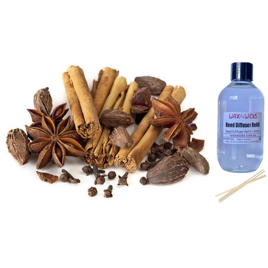 Dark Amber & Cardamom - Reed Diffuser Refill 