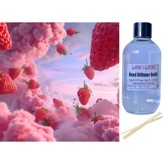 Strawberry Clouds - Reed Diffuser Refill 