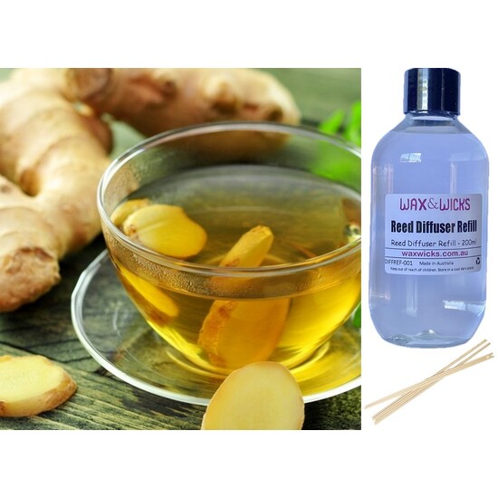 Fresh Ginger & Green Tea - Reed Diffuser Refill 