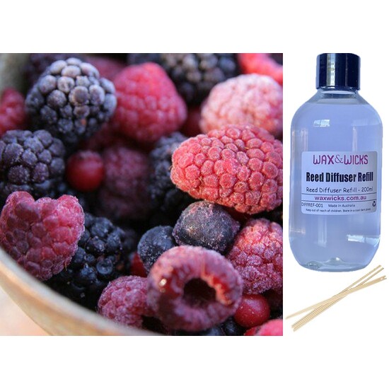 Frosted Berry & Violet Leaves - Reed Diffuser Refill 