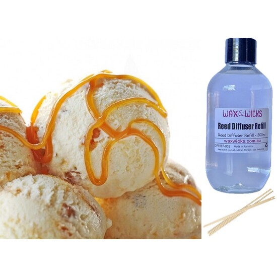 Salted Caramel Ice Cream - Reed Diffuser Refill 