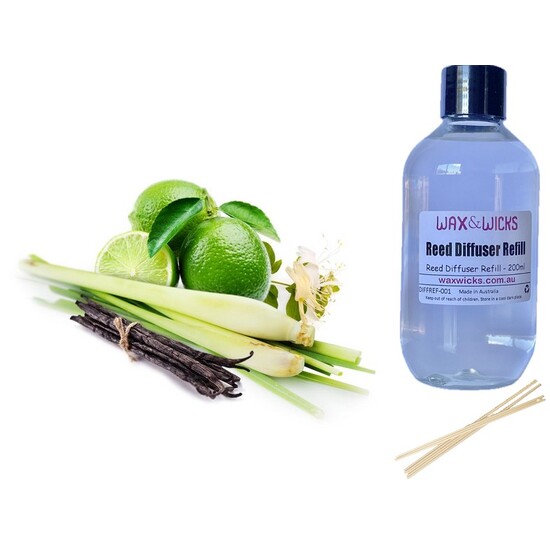 Lemongrass & Persian Lime - Reed Diffuser Refill 