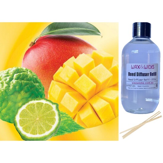 Mango Butter & Kaffir Lime - Reed Diffuser Refill 