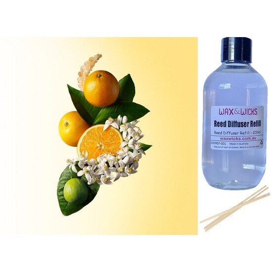 Orange & Bergamot - Reed Diffuser Refill 