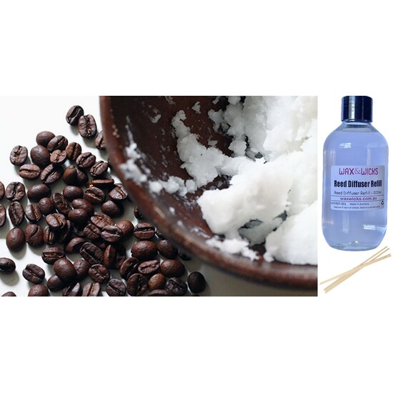 Coffee Bean & Coconut - Reed Diffuser Refill 