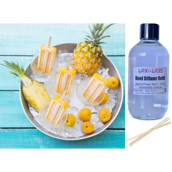 Pineapple & Peach - Reed Diffuser Refill 