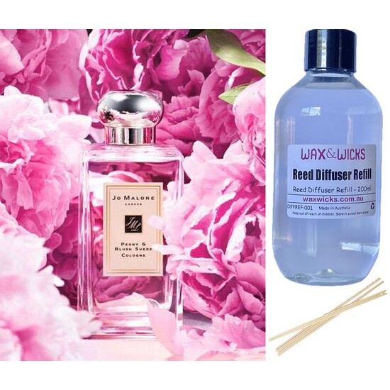 Peony & Blush Suede - Reed Diffuser Refill 