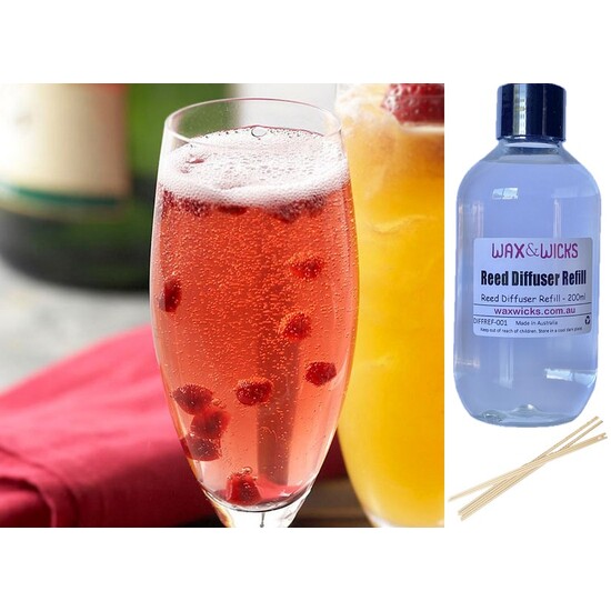 Pomegranate Champagne Cocktail - Reed Diffuser Refill 