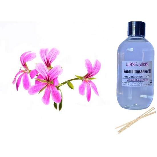 Rose Geranium - Reed Diffuser Refill 