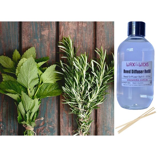 Rosemary & Mint - Reed Diffuser Refill 