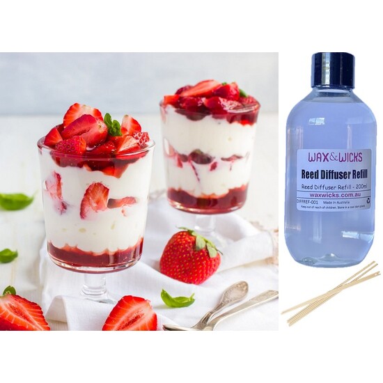 Strawberries & Cream - Reed Diffuser Refill 