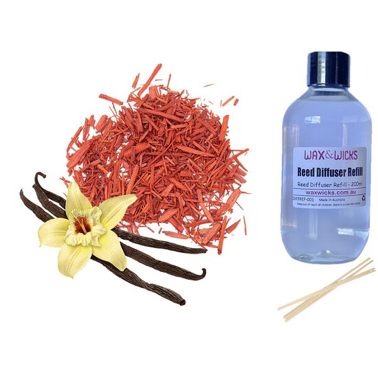 Sandalwood Vanilla - Reed Diffuser Refill 