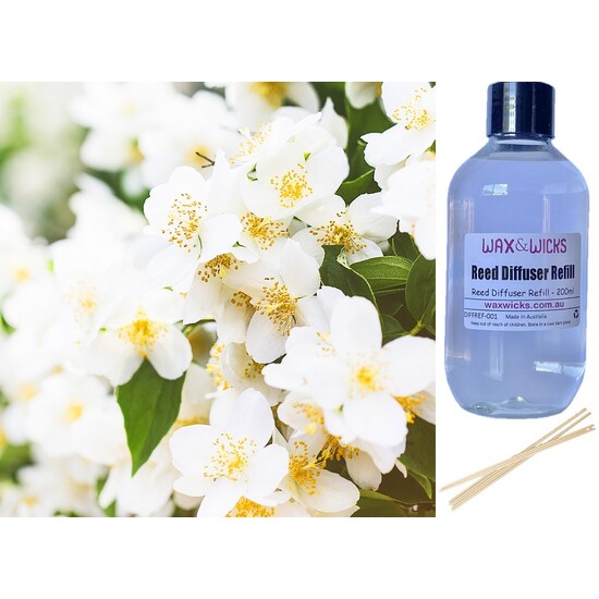 Satin Jasmine - Reed Diffuser Refill 