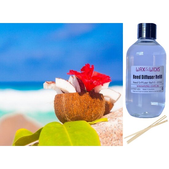 Coconut Palm & Hibiscus - Reed Diffuser Refill 