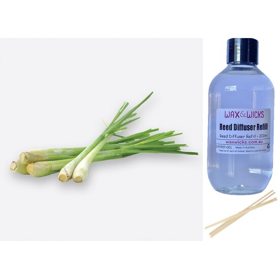 Sweet Lemongrass - Reed Diffuser Refill 