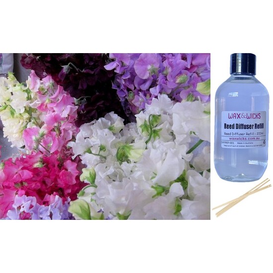 Sweet Pea & Jasmine - Reed Diffuser Refill 