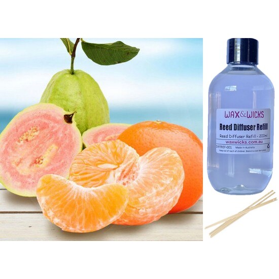 Zesty Tangerine Guava - Reed Diffuser Refill 