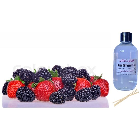 Blackberry & Strawberry - Reed Diffuser Refill 