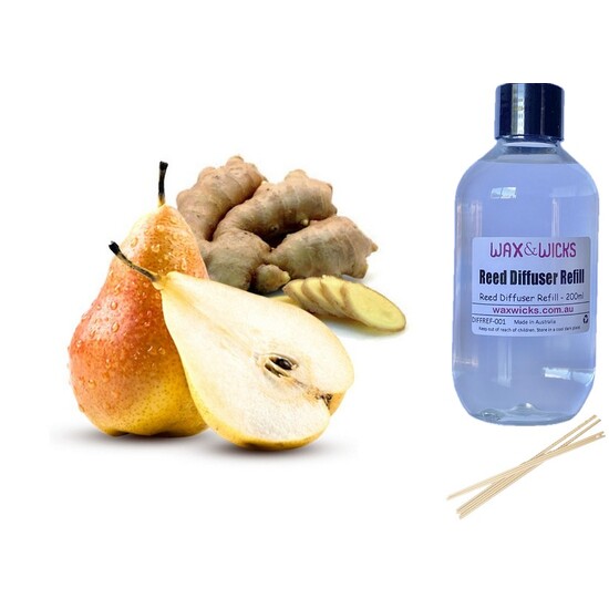 Pear & Ginger - Reed Diffuser Refill 