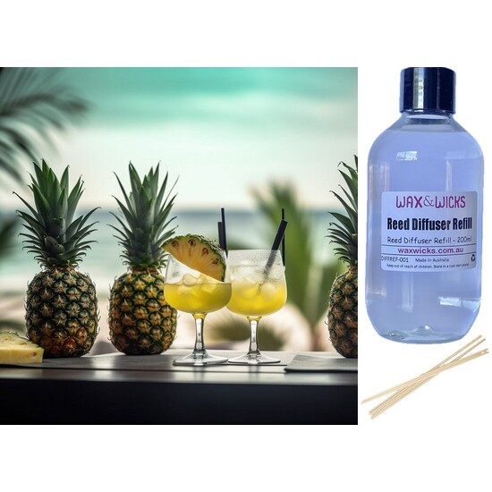 Pineapple & Driftwood - Reed Diffuser Refill 