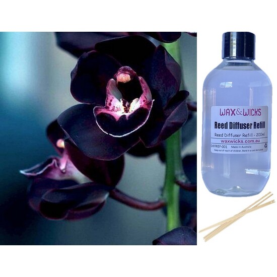 Ginger & Black Orchid - Reed Diffuser Refill 