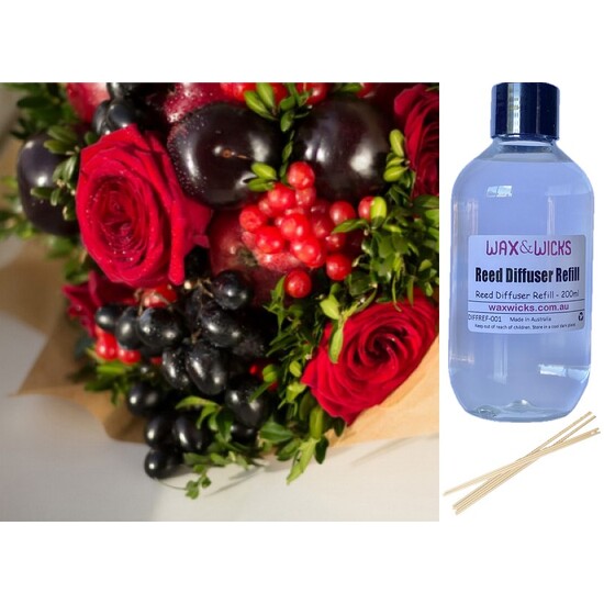 Red Rose & Ruby Plum - Reed Diffuser Refill 