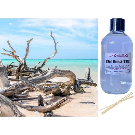 Sea Salt & Driftwood - Reed Diffuser Refill 