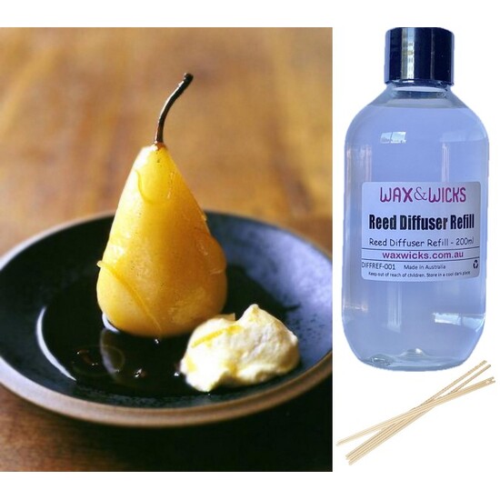 Anjou Pear & Lemon Zest - Reed Diffuser Refill 