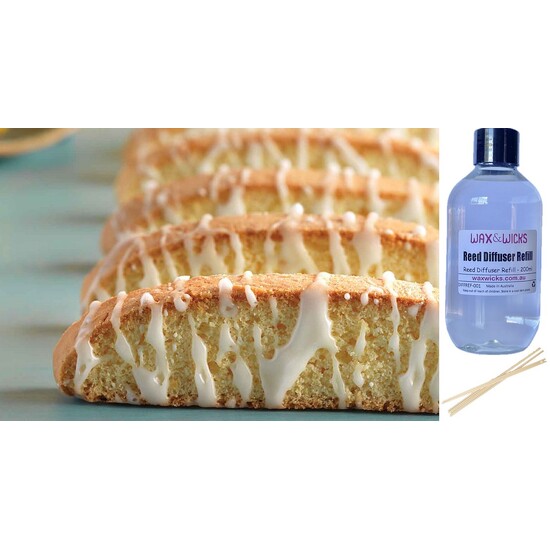 Iced Lemon Biscotti - Reed Diffuser Refill 