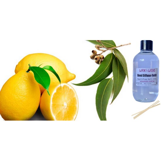 Lemon Eucalyptus - Reed Diffuser Refill 