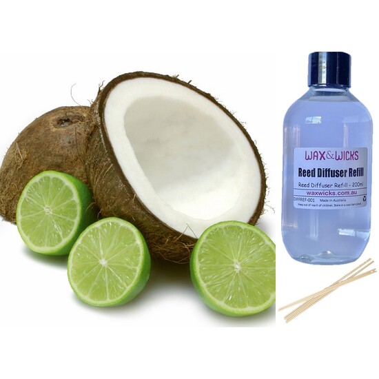 Lime & Coconut - Reed Diffuser Refill 