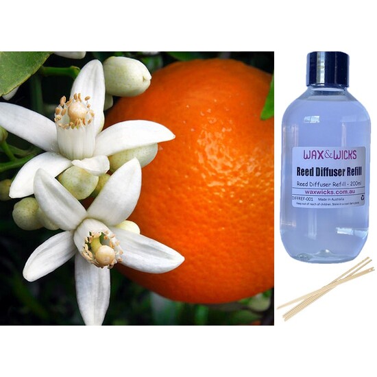 Orange Flower & Coconut - Reed Diffuser Refill 