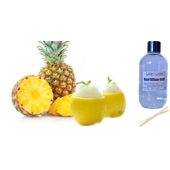 Pineapple Lemon Sorbet - Reed Diffuser Refill 