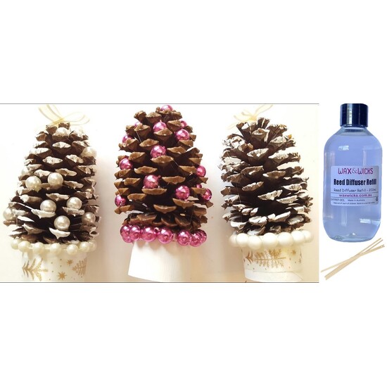 Pinecones & Pearls - Reed Diffuser Refill 