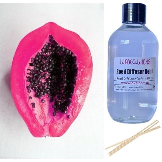 Pink Papaya Sugar - Reed Diffuser Refill 