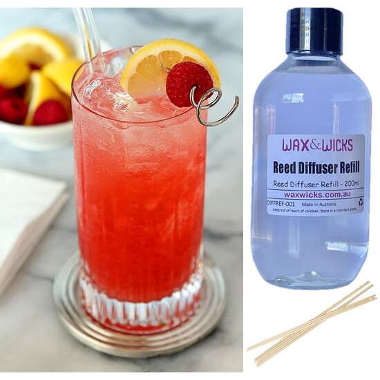 Raspberry Bourbon Lemonade - Reed Diffuser Refill 