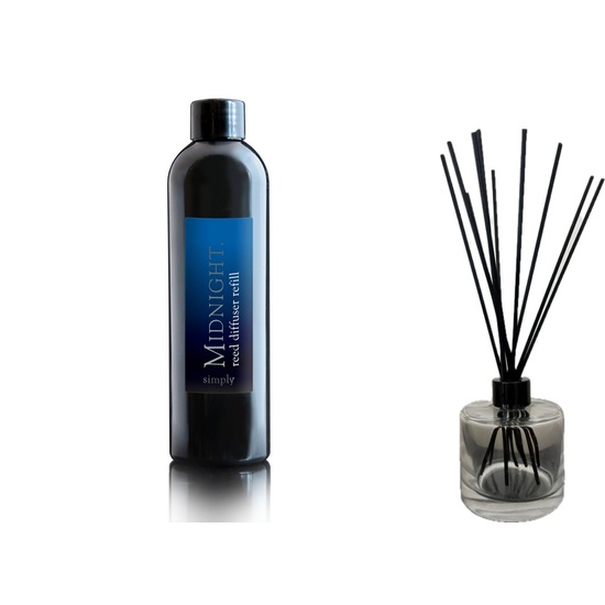 Midnight - Reed Diffuser Set