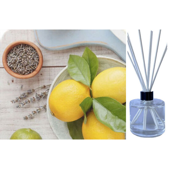 White Leather & Citron Frost - Reed Diffuser