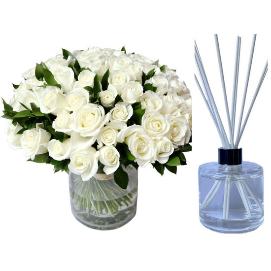 Sheer Lily & White Rose - Reed Diffuser