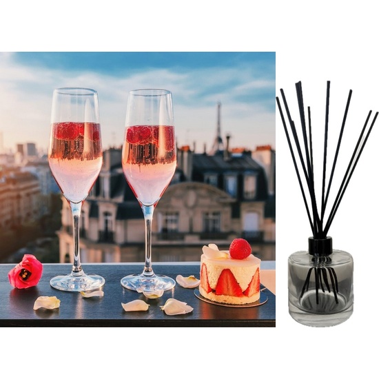 Champagne & Red Raspberries - Reed Diffuser