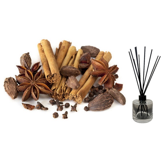 Dark Amber & Cardamom - Reed Diffuser