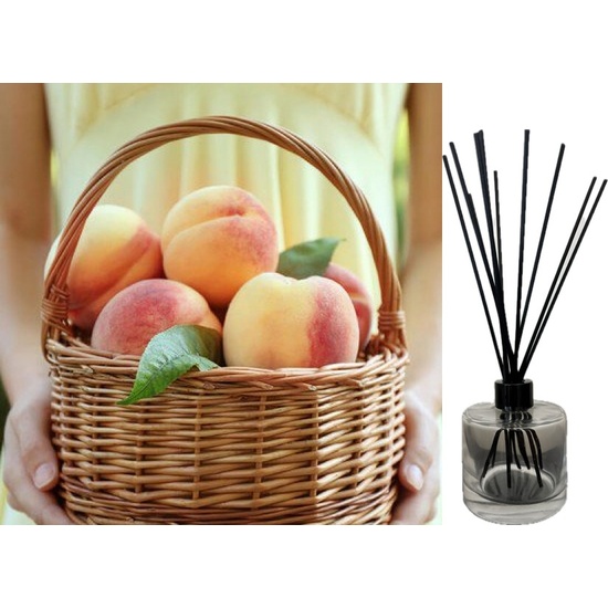 White Peach & Musk - Reed Diffuser